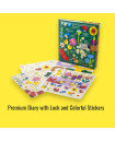Lego IQ Combination Lock Journal Box Set Botanicals